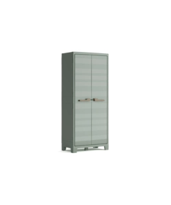 Armadio in resina alto multispace keter 'planet' grigio, 80x44x182 cm